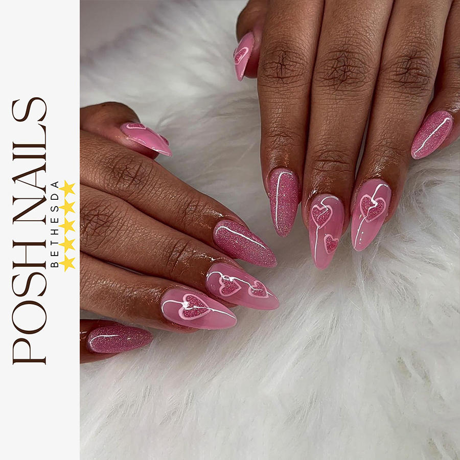nail design by Posh Nails